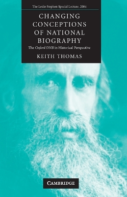 Changing Conceptions of National Biography book