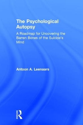 Psychological Autopsy book