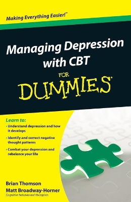 Managing Depression with CBT For Dummies book