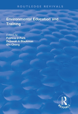 Environmental Education and Training book