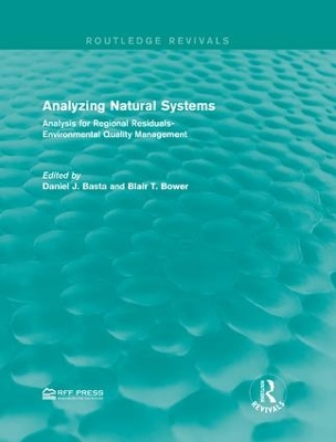 Analyzing Natural Systems book