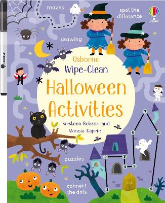 Wipe-Clean Halloween Activities: A Halloween Book for Children book