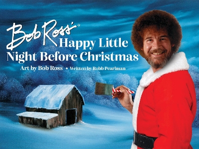 Bob Ross' Happy Little Night Before Christmas book
