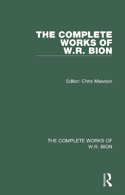 The Complete Works of W.R. Bion: Volume 3 book