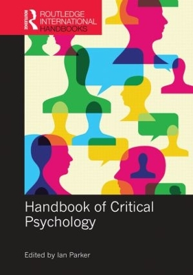Handbook of Critical Psychology book
