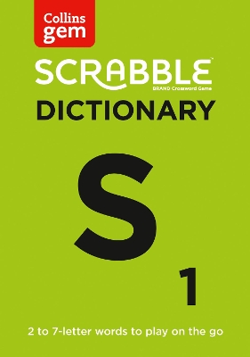 Collins Scrabble Dictionary Gem Edition: The words to play on the go book