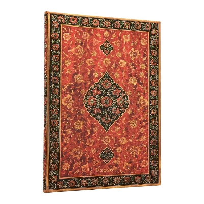 2026 Layla (Persian Poetry) Grande 12-month Vertical Hardcover Flexi Dayplanner 2026 (Elastic Band Closure) book