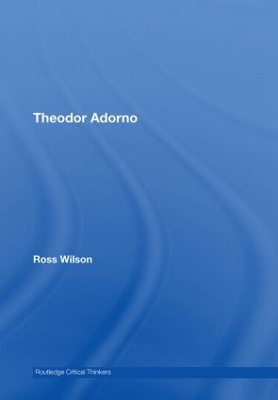 Theodor Adorno book