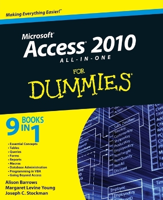 Access 2010 All-In-One for Dummies (R) book