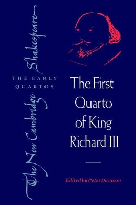 First Quarto of King Richard III book