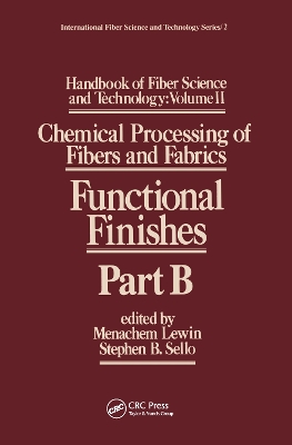 Handbook of Fiber Science and Technology book