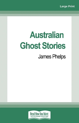 Australian Ghost Stories book