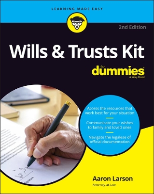 Wills & Trusts Kit For Dummies book