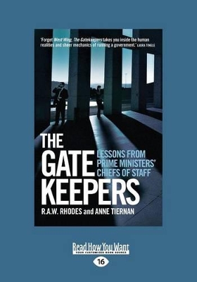 The Gatekeepers: Lessons from Primer Ministers' Chiefs of Staff book