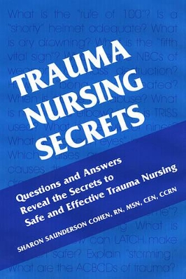 Trauma Nursing Secrets book