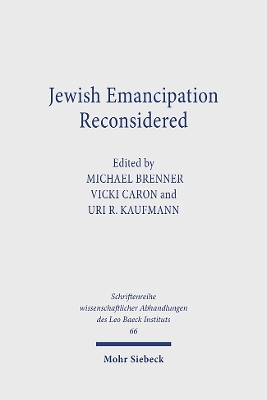 Jewish Emancipation Reconsidered book