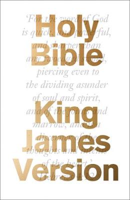 The Bible: King James Version (KJV) book