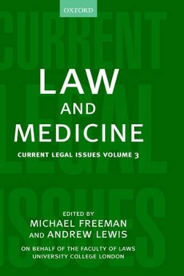 Law and Medicine book