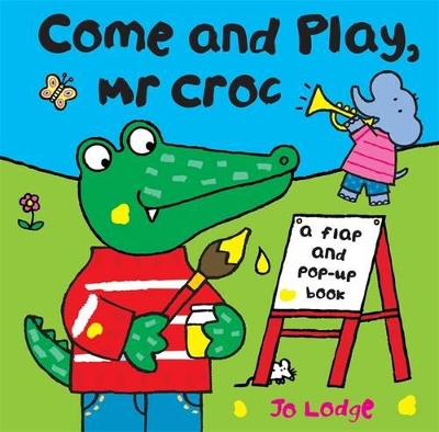 Come and Play Mr Croc book