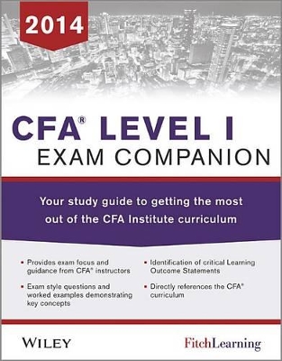 CFA Level I Exam Companion book