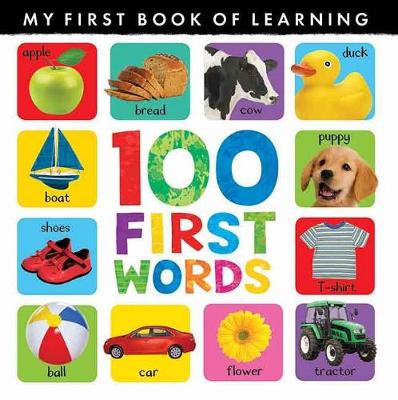 100 First Words book