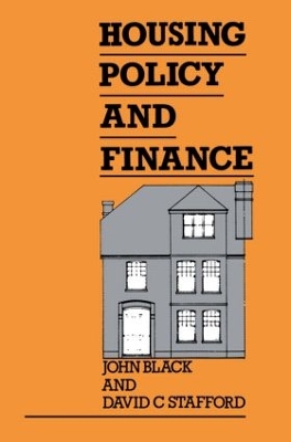 Housing Policy and Finance by John Black