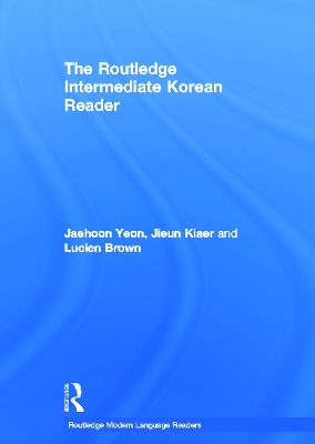 Routledge Intermediate Korean Reader book