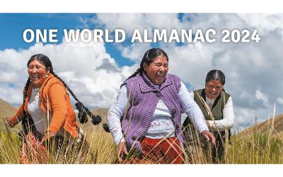 One World Almanac 2024 book