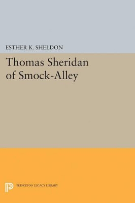 Thomas Sheridan of Smock-Alley book