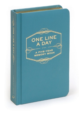 One Line A Day: A Five-Year Memory Book book