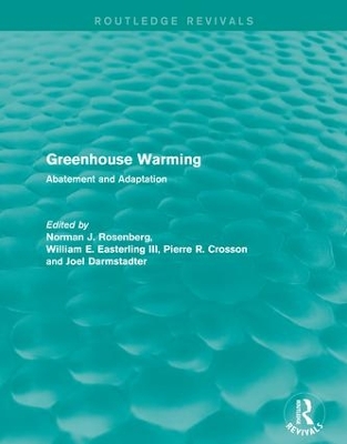 Greenhouse Warming by Norman J. Rosenberg