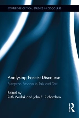 Analysing Fascist Discourse by Ruth Wodak