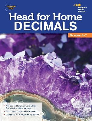 Head For Home Math Skills: Decimals book