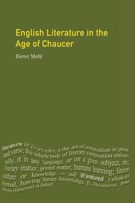 English Literature in the Age of Chaucer book