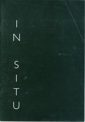 In Situ: Installation + Sited Work: David Hillary, Louice Lusby Taylor, Robert Montgomery, Jonathan Rabagliati, Lucy Scott, Jane Fawns Watt book