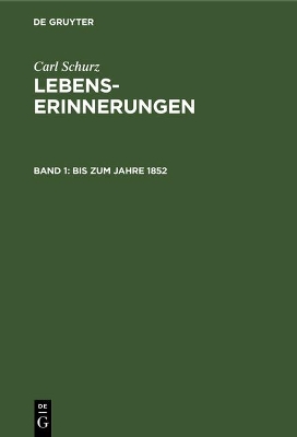 Bis Zum Jahre 1852 by Agathe Schurz