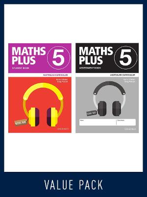 Maths Plus Australian Curriculum Student and Assessment Book 5 Value Pack, 2020 book