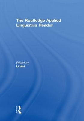 Routledge Applied Linguistics Reader book