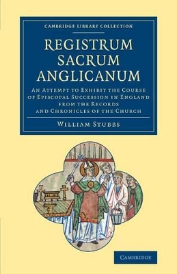 Registrum sacrum Anglicanum book