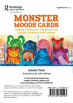 Monster Moods Cards: Helping Children to Talk About and Express Emotions and Feelings book