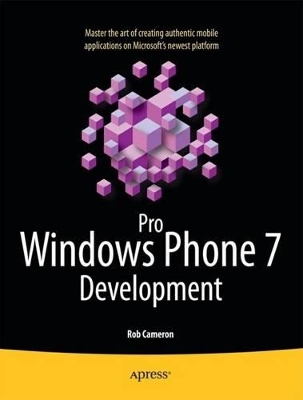 Pro Windows Phone 7 Development book