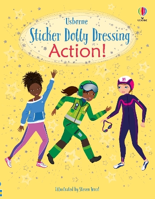 Sticker Dolly Dressing Action! by Fiona Watt