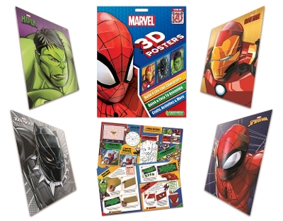 Marvel: 3D Posters book