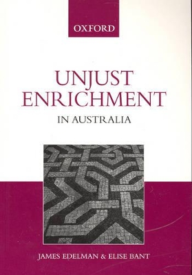 Unjust Enrichment in Australia book