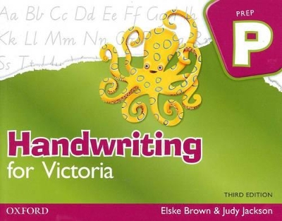 Handwriting for Victoria Prep: Prep book