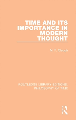 Time and its Importance in Modern Thought book