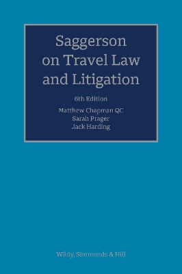 Saggerson on Travel Law and Litigation book