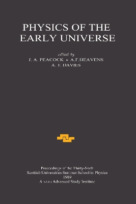 Physics of the Early Universe book