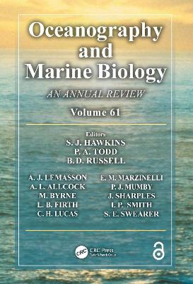 Oceanography and Marine Biology: An annual review. Volume 61 by S. J. Hawkins