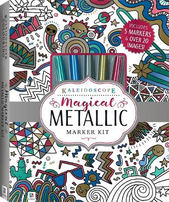 Kaleidoscope: Magical Metallic Marker Kit book